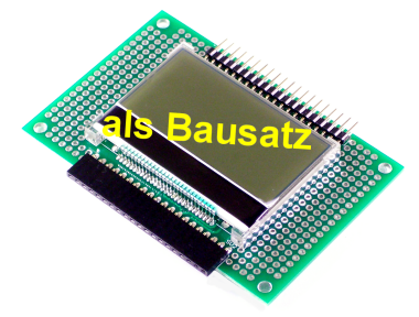 GraficLCD Add-On 128x64, Bausatz